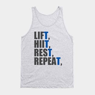 LIFT HIIT REST REPEAT Tank Top